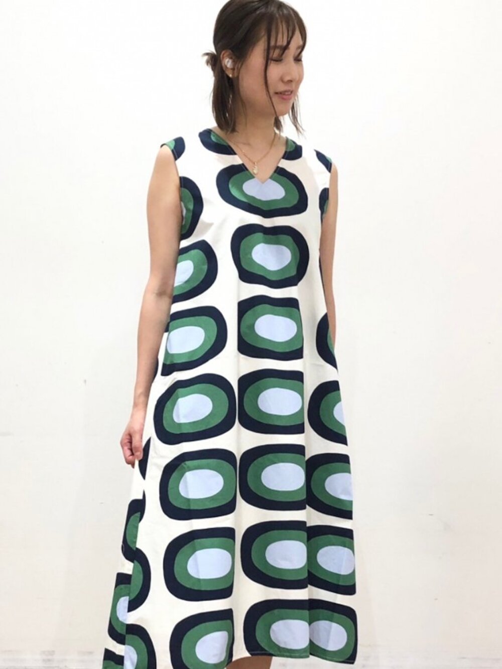 Uniqlo x Marimekko A-line cotton sundress